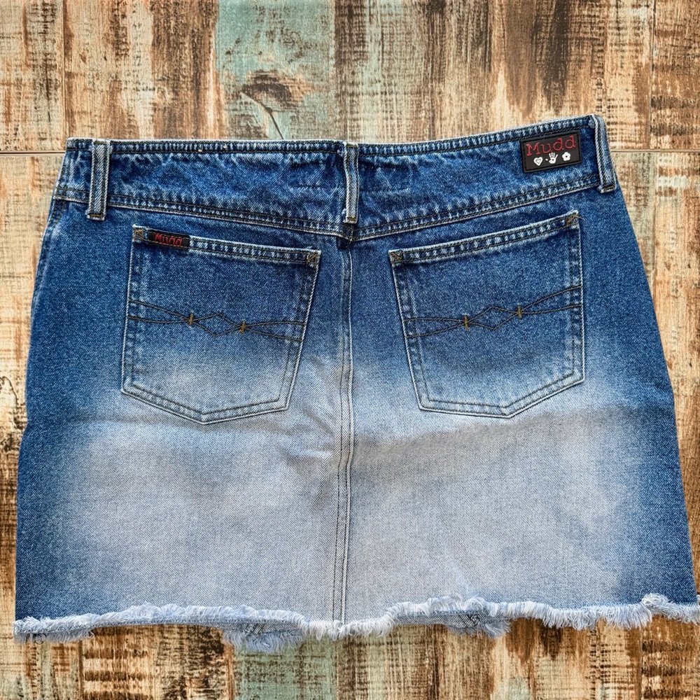 ☀️ $10 SALE | Women’s Juniors “MUDD” Jean Skirt | #H3 - Picture 5 of 12